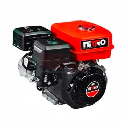 MOTOR HORIZONTAL A GASOLINA CON CUÑERO 6.5 HP NITRO MACHINERY NIT-GE200